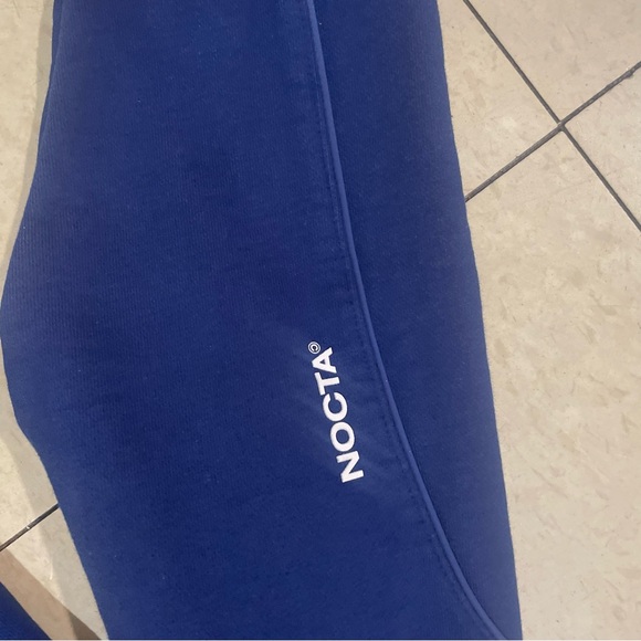 Mens Nike Nocta Sweatspants In Navy Color. Size Large - Picture 3 of 3